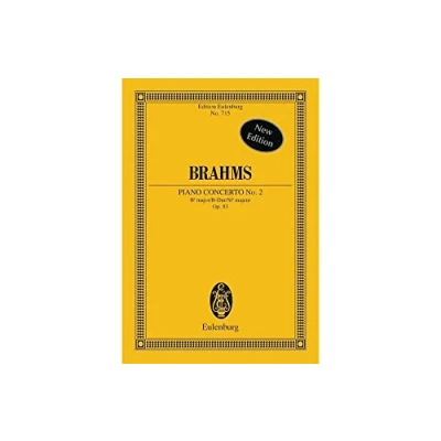 Abbildung von Klavierkonzert Nr. 2: Bb major. op. 83. Klavier und Orchester. Studienpartitur.: B Dur. Studienpartitur. (Eulenburg Studienpartituren)