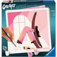 Abbildung von Ravensburger CreArt Malen nach Zahlen 23668 Yoga Kunst ab 12 Jahren