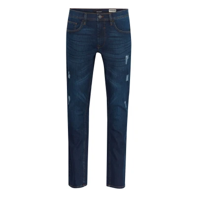 Abbildung von Blend Bhjetfit Jeans Straight Leg, Herren, Größe: 28x32, Denim dark blue