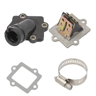Abbildung von FanPaYY Ersatz Membranblock + Ansaugstutzen Dichtungen Set für Yamaha Aerox Nitro Aprilia SR50 Roller, Material Gummi