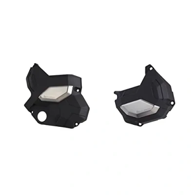 Abbildung von POLISPORT 91107 Motorabdeckungen Schutz Kit Kawasaki Z650/Ninja 650 17&#039; 23&#039; in Farbe Schwarz