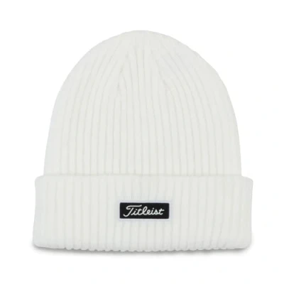 Abbildung von Titleist Charlston Cuff WIntermütze Weiss