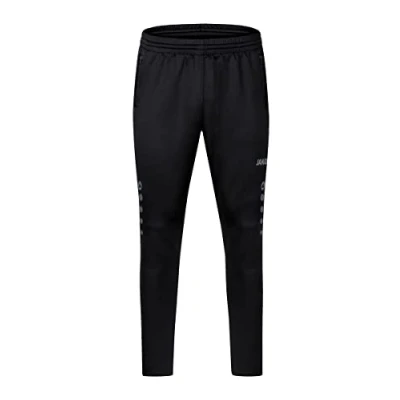 Abbildung von JAKO Herren Tracksuit Bottoms Trainingshose Challenge, Schwarz/Steingrau, 3XL EU