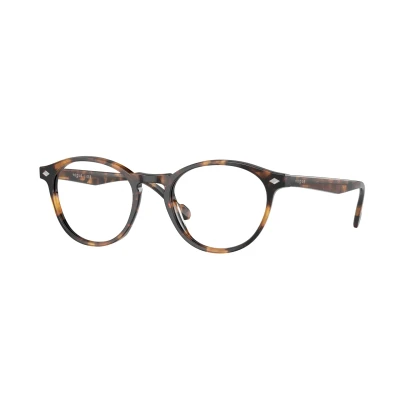 Abbildung von VOGUE EYEWEAR Herren VO5326 2819 Rahmen von BRILLEN Acetat Schildkröte Transparent Rund Normal
