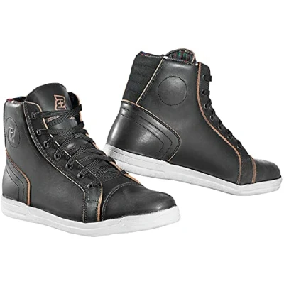 Abbildung von Bogotto Streetbiker Motorrad Schuhe, schwarz, 45