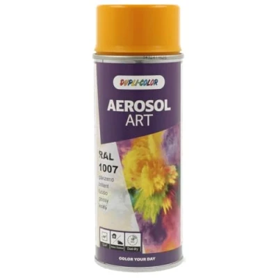 Abbildung von Dupli Color 740992 AEROSOL ART RAL 1007 narzissengelb glänzend 400 ml