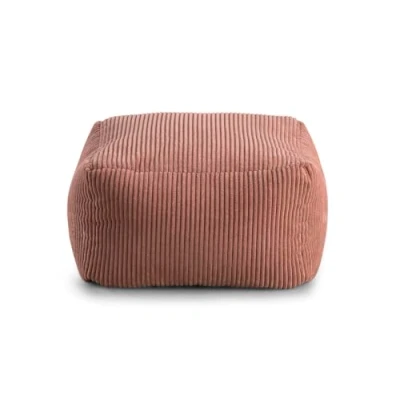 Abbildung von Gutekissen® Kinder Sitzsack „Miki“ Bequem, Montessori Sitzkissen für Kinderzimmer (Rosa, 50x50x30 cm)