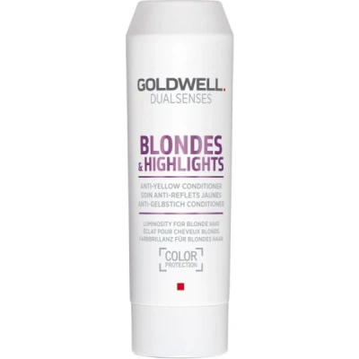 Abbildung von Goldwell Probiergr&ouml;&szlig;en Blondes &amp; Highlights Anti Yellow Conditioner 30 ml