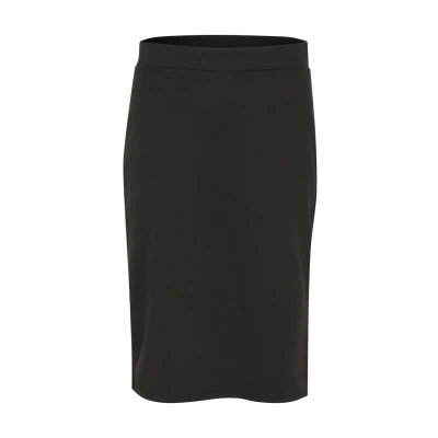 Abbildung von Kaffe Bleistiftrock, Damen, Größe: Large, Black deep
