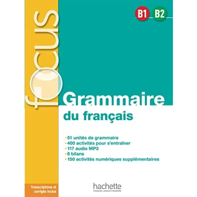 Abbildung von Focus. Grammaire du francais. B1 B2. Per le Scuole superiori. Con e book. espansione online: FOCUS / B2 Audio téléchargeable (Focus français B2)