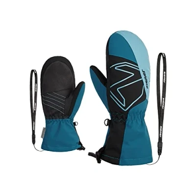 Abbildung von Ziener Kinder LAVALINO Ski Fäustling/Wintersport wasserdicht, extra warm, Wolle, Blue sea, 6,5