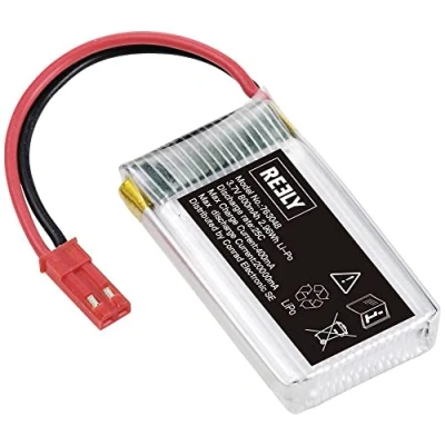 Abbildung von Reely Modellbau Akkupack (LiPo) 3.7 V 800 mAh Zellen Zahl: 1 25 C Softcase BEC (RE 7853487)