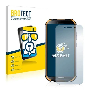Abbildung von BROTECT Schutzglas für Doogee S40 Schutzfolie Panzer Folie Glas [Extrem Kratzfest 9H, Anti Fingerprint, Ultra Transparent]
