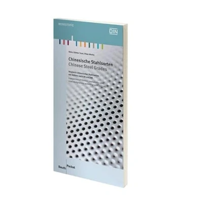 Abbildung von Chinesische Stahlsorten: Vergleich chinesischer Stahlsorten mit Stählen nach EN und DIN Deutsch / Englisch (DIN Media Pocket)