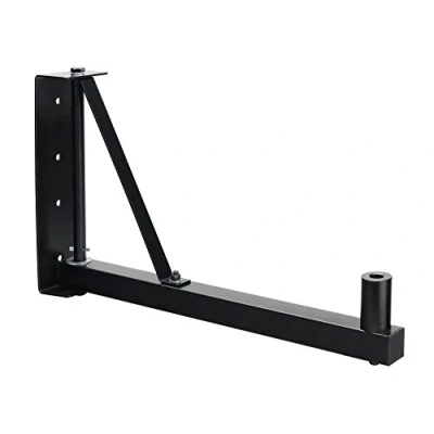 Abbildung von Pronomic WSM 2 PA Lautsprecher Wandhalterung für und Hifi Boxen (geeignet mit 35mm Flansch, horizontal schwenkbar, stabil, Metall) schwarz