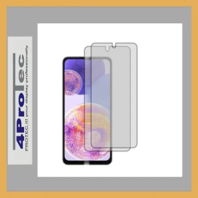 Abbildung von 4ProTec 2x Display Schutz Folie MATT für Samsung Galaxy M33