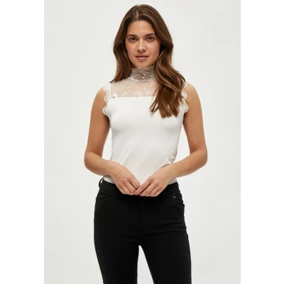 Abbildung von Minus Mivanessa HIGH NECK Top, Damen, Größe: XS, Broken white