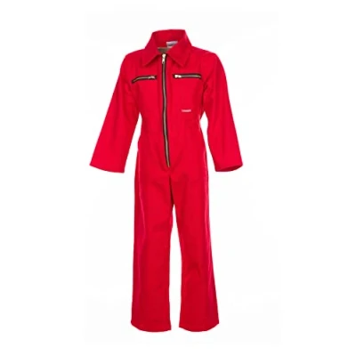 Abbildung von Planam Junior Kinder Rallyekombi BW mittelrot Modell 0161 Größe 122/128