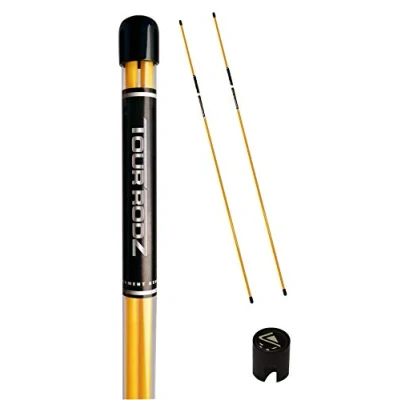 Abbildung von Longridge Men&#039;s Practice Aid Tour Rodz Golf Alignment Sticks Gelb