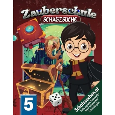 Abbildung von Schnitzeljagd an der größten Zauberschule Welt, Kindergeburtstag Schatzsuche ab 5 Jahren: Findet das Magierarmband und lasst euch mit ... führen (+ Halloween) (Bravo Schatzsuche)