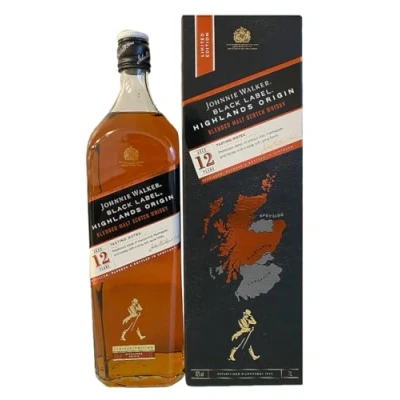 Abbildung von Johnnie Walker Black Highlands Origin Blended Scotch Whisky 42% 1,0l Flasche