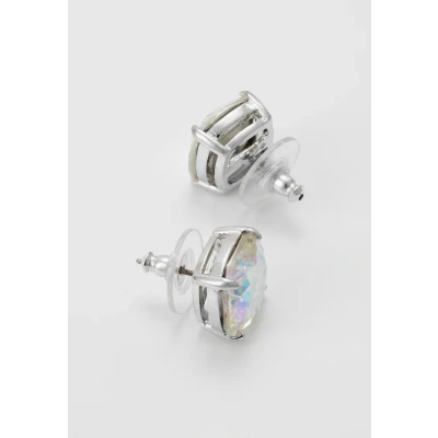 Abbildung von kate spade new york Small Square Ohrringe silvercoloured, Damen, Größe: One Size, Silver coloured