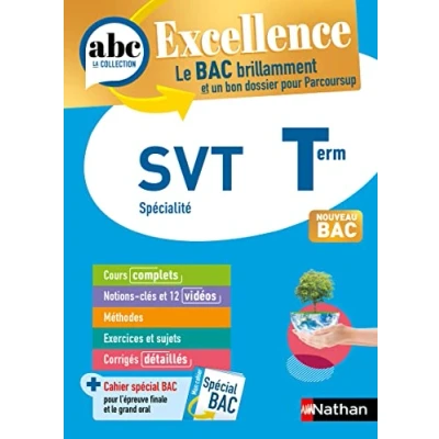 Abbildung von ABC BAC Excellence Sciences et Vie de la Terre Term