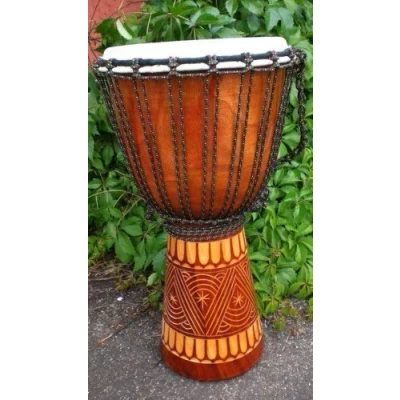 Abbildung von 50cm Profi Djembe Trommel Bongo Darbuka Afrika Style Holztrommel Guter Klang