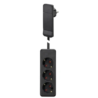 Abbildung von Bachmann SmartPlug Flachstecker Steckdosenleiste (Kabellänge 1.6 m), mit 3x Schutzkontakt