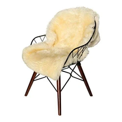 Abbildung von Schaffell Lammfell Merino Champagner 100 110