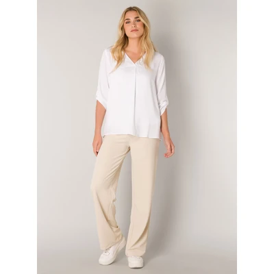 Abbildung von BASE Level YANI Bluse, Damen, Größe: 36, White