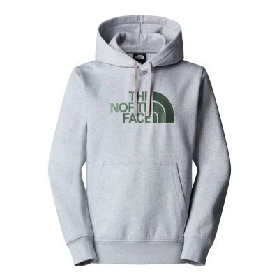 Abbildung von The North Face DREW PEAK Hoodie Kapuzenpullover, Herren, Größe: Medium, Light grey heather/duck green