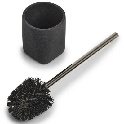 Abbildung von zeller Present WC Garnitur Bürste DARK STONE (DH 9.50x10.70 cm) DH cm