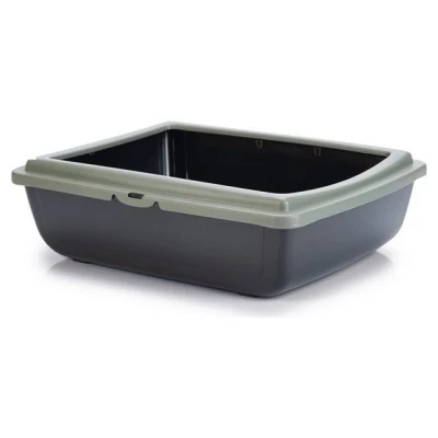 Abbildung von Beeztees Katzentoilette Juliet Eco grau schwarz