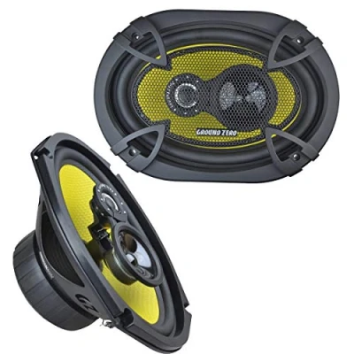 Abbildung von Ground Zero GZTF 69 15x23cm (6x9 Zoll) 3 Wege Lautsprecher mit 190 Watt (RMS: 130 Watt)