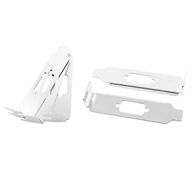 Abbildung von Unknown PCIe Halterung für Mini Case RS232, 5 Stück, Silberfarben, 8 x 1,9 cm (L B), Kompatibel mit Personal Computer, Betriebssystem: Windows, macOS, Linux
