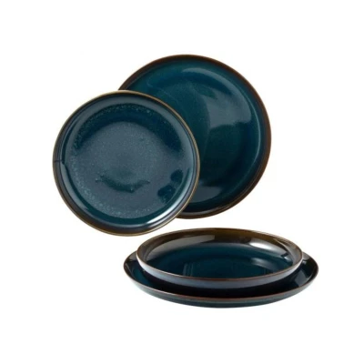 Abbildung von Villeroy &amp; Boch Geschirrset Crafted Denim Blau 4 teilig