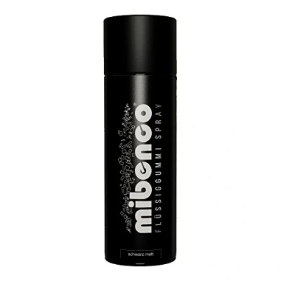 Abbildung von Mibenco Flüssiggummi Spray / Sprühfolie Schwarz Matt 400 ml