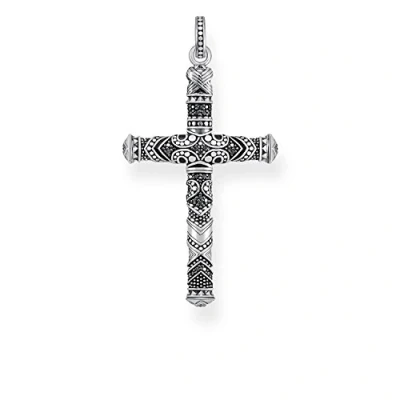 Abbildung von Thomas Sabo Herren Anhänger Maori kreuz klein , 925 Sterlingsilber PE772 643 11