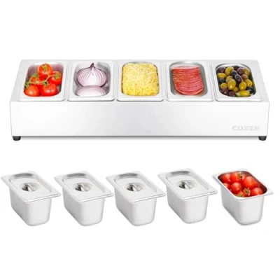 Abbildung von Pizza Topping Station, Schüssel
