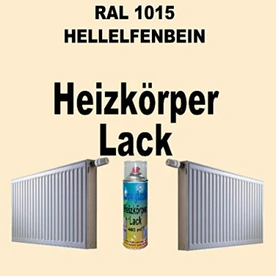 Abbildung von Heizkörperlack Spray RAL 1015 HELLELFENBEIN 400 ml