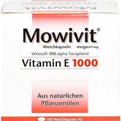 Abbildung von Mowivit Vitamin E 1000 Kapseln 100 St