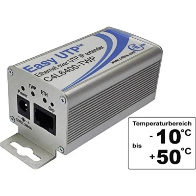 Abbildung von Renkforce RF 2555340 Netzwerkverlängerung 2 Draht Reichweite (max.): 500 m 1 St. 100 MBit/s ohne PoE Funktion