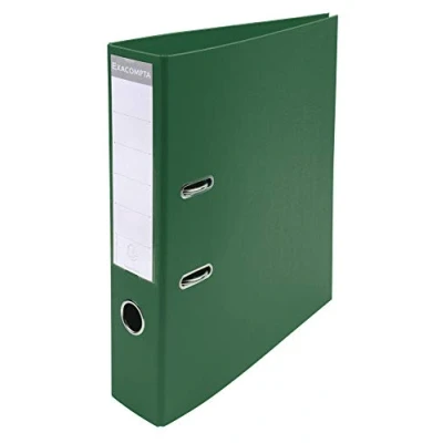 Abbildung von 10 x Exacompta Ordner Premium A4 PVC 70mm dunkelgrün