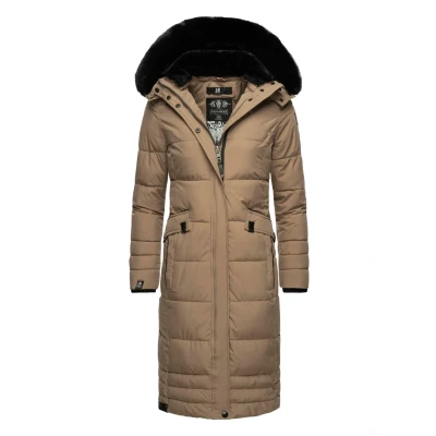 Abbildung von Navahoo Fahmiyaa Wintermantel, Damen, Größe: Small, Taupe grey