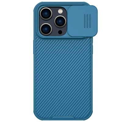 Abbildung von Nillkin CamShield Pro Magnetische Schutzhülle für iPhone 14 Max 6,7 Zoll Blau