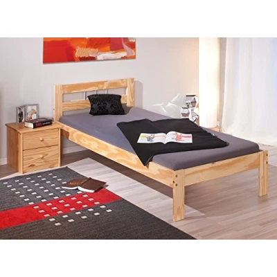 Abbildung von Inter Link Einzelbett JANA 90x200 (Lieferung ohne Matratze), aus Massivholz