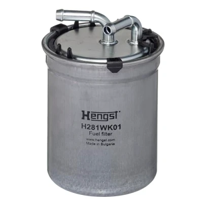 Abbildung von HENGST FILTER H281WK01 Kraftstofffilter Leitungsfilter SKODA: Fabia 2 Schrägheck, III Roomster, VOLKSWAGEN: Polo IV Schrägheck