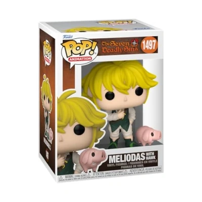 Abbildung von Funko Spielfigur The Seven Deadly Sins Meliodas With Hawk 1497 Pop!