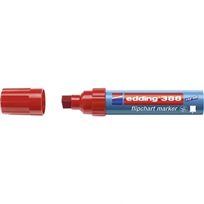 Abbildung von 10 x edding Flipchartmarker 388 4 12mm rot